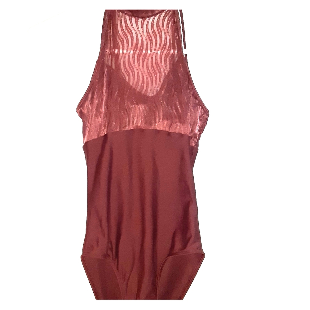 Leotard with skirt